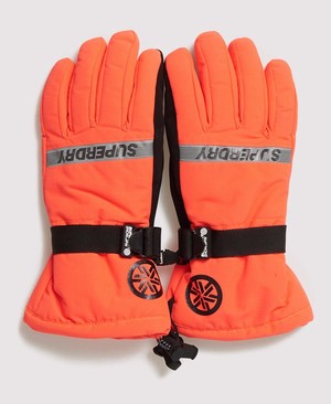 Superdry Ultimate Snow Rescue Férfi Kesztyű Narancssárga | VJXDN4093